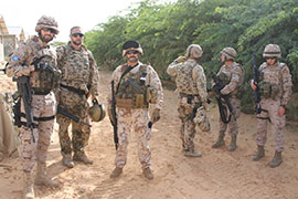 IMAGEN OPERACION EUFOR-RCA II -  REP. CENTROAFRICANA