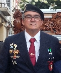 LUIS CANTO VETERANO PARACAIDISTA DE LA ASOCIACION DE ALICANTE