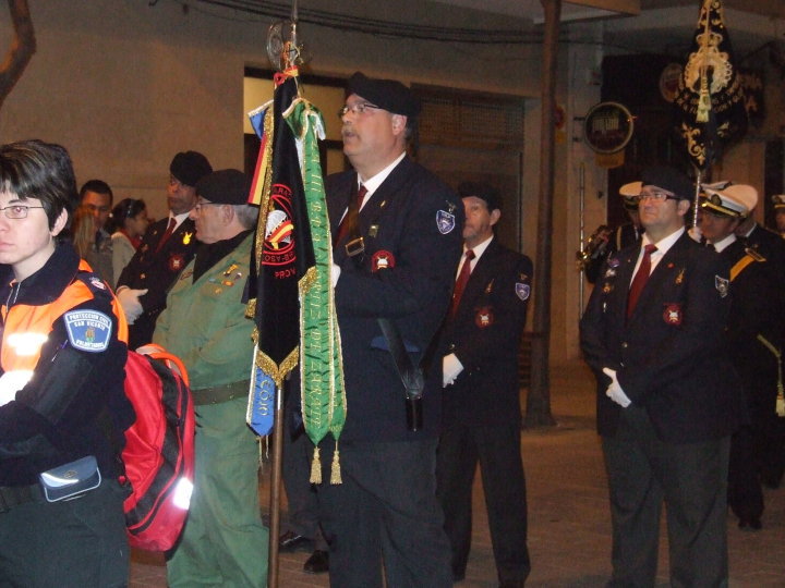 61ª Imagen de la escolta del cristo nazareno con la virgen