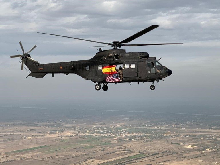 HELICOPTERO EN LA MISION APOYO A IRAK VIII -  IRAK