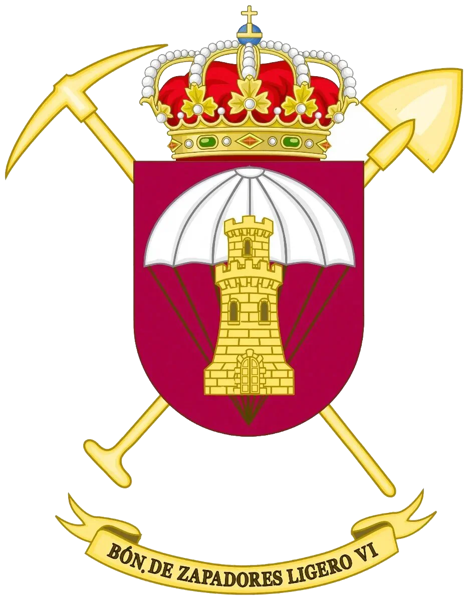 Escudo de Armas Batallon de zapadores ligero VI