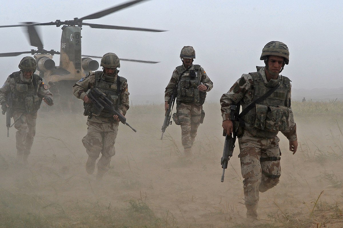 TROPAS EN LA OPERACION ASPFOR IX -  AFGANISTAN