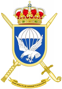 Escudo de armas del Cuartel General de la Brigada Paracaidista