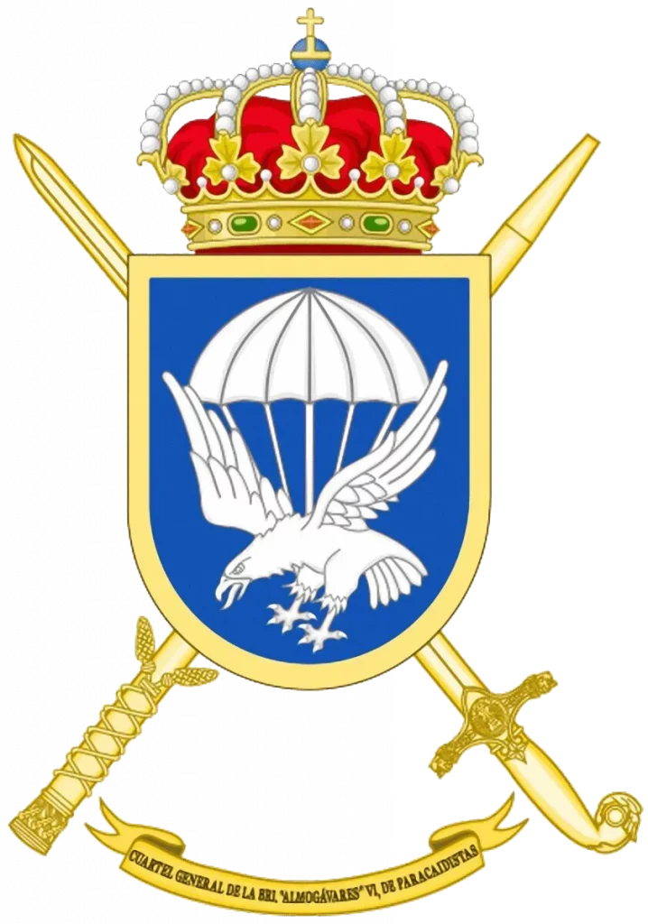 Escudo de armas del Cuartel General de la Brigada Paracaidista