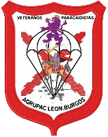 Emblema Asociacion de Veteranos Paracaidistas de CASTILA LEON
