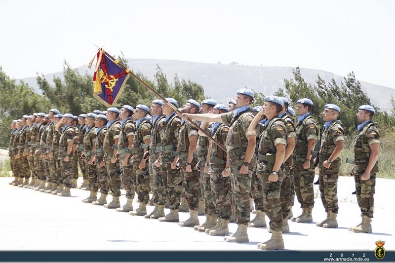 IMAGEN DE MILITARES EN LA MISION LIBRE HIDALGO XXV -  LIBANO