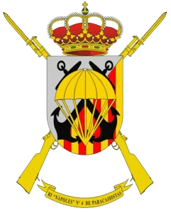 ESCUDO DE ARMAS DEL REGIMIENTO DE INFANTERIA "NAPOLES" 4