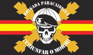 imagen de un logo de la brigada paracaidista