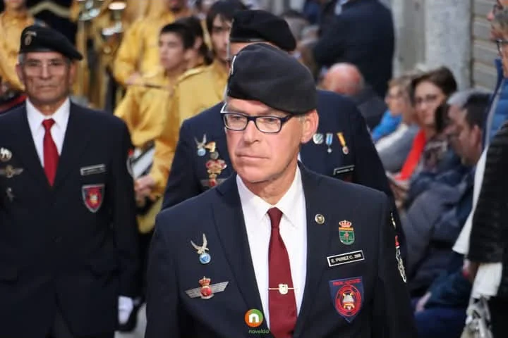 ESCOLTA DE LA ASVEPA ALICANTE EN LA PROCESION DEL SANTO ENTIERRO EL VIERNES SANTO EN NOVELDA-ALICANTE IMAGEN 5