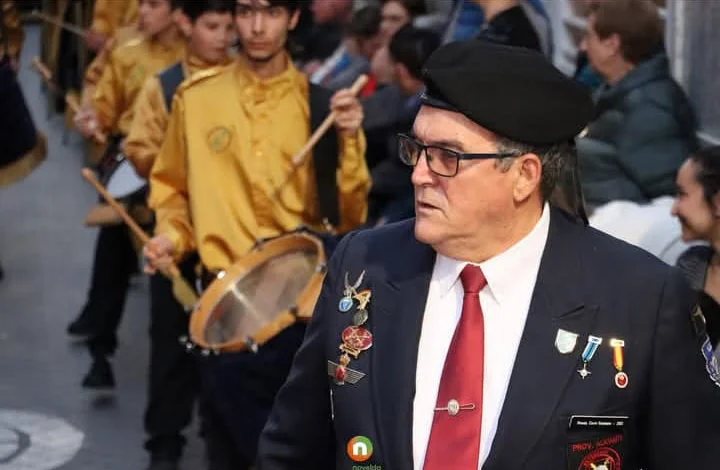 ESCOLTA DE LA ASVEPA ALICANTE EN LA PROCESION DEL SANTO ENTIERRO EL VIERNES SANTO EN NOVELDA-ALICANTE IMAGEN 6